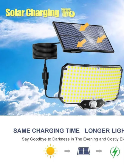 Solar Security Light Motion Sensor 234 LED
