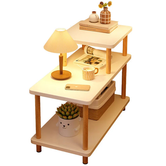 Bedside Cabinet with Modern Narrow Small Storage