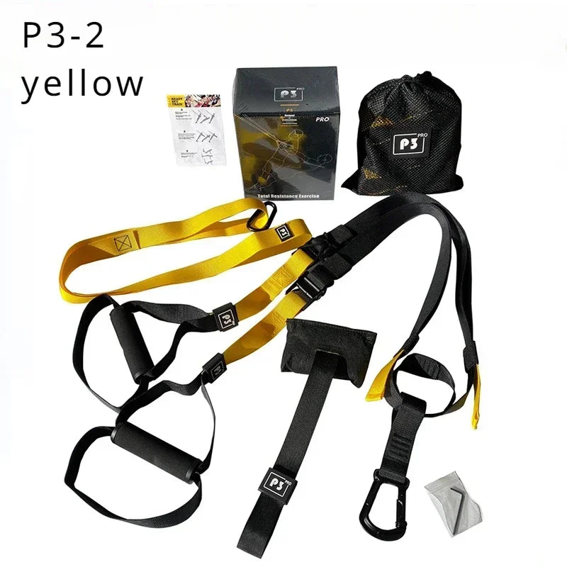 Adjustable Suspension Resistance Training Belt Set