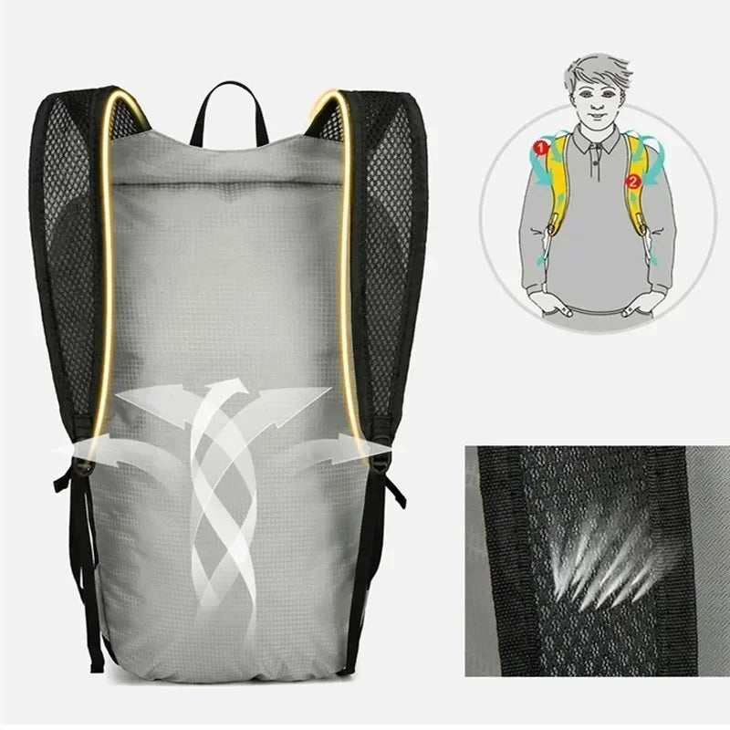 Foldable Backpack with 20L Lightweight Waterproof