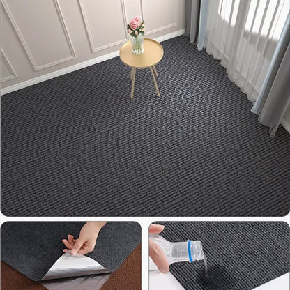 Carpet Roll Self-Adhesive Dark Gray 40×300cm