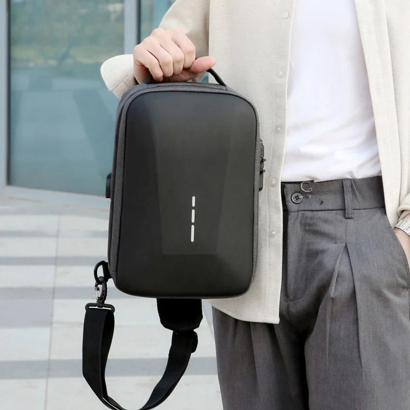 Crossbody Bag Anti-Theft USB Charging Nylon