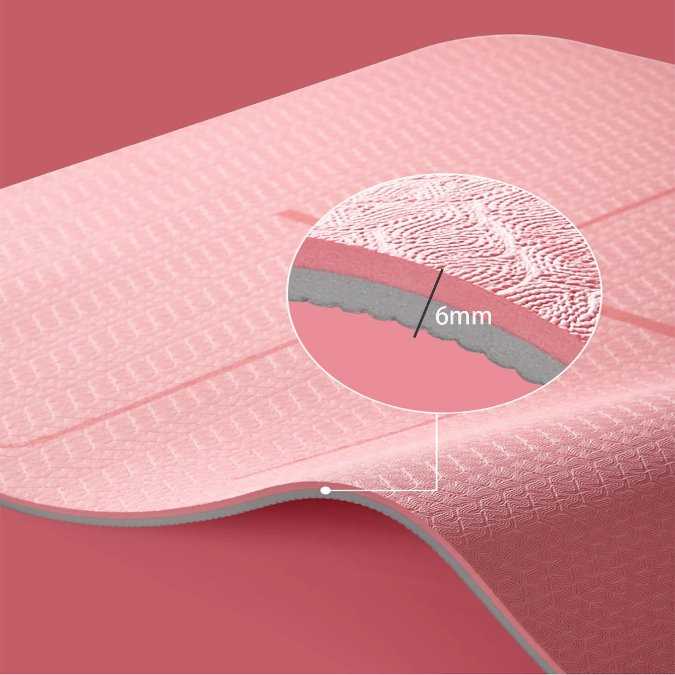 Yoga Mat TPE Non-Slip Professional