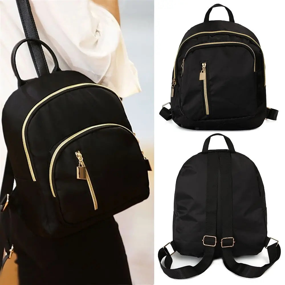 Women Mini Backpack with Oxford Fashion Daypack