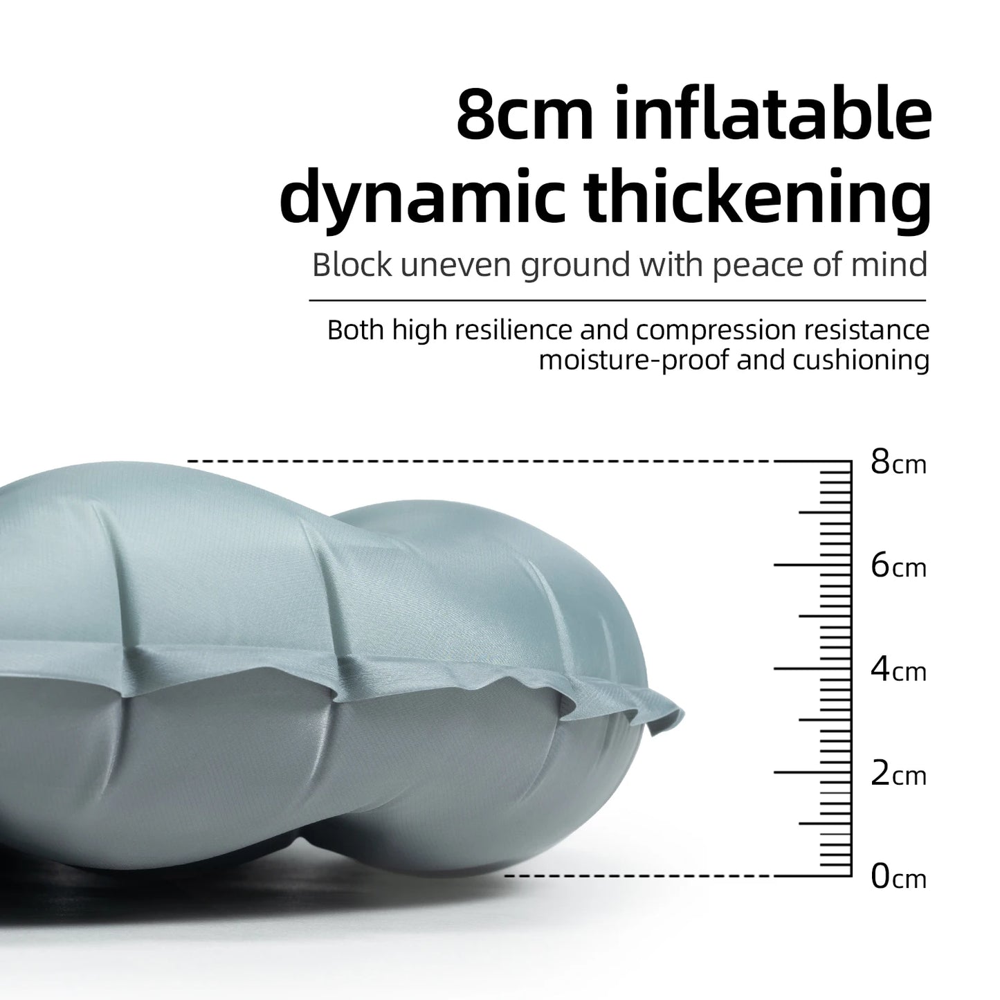 Ultralight Inflatable Sleeping Pad with Waterproof for Camping