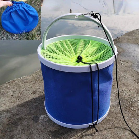 Multifunctional Folding Bucket Net with Handle