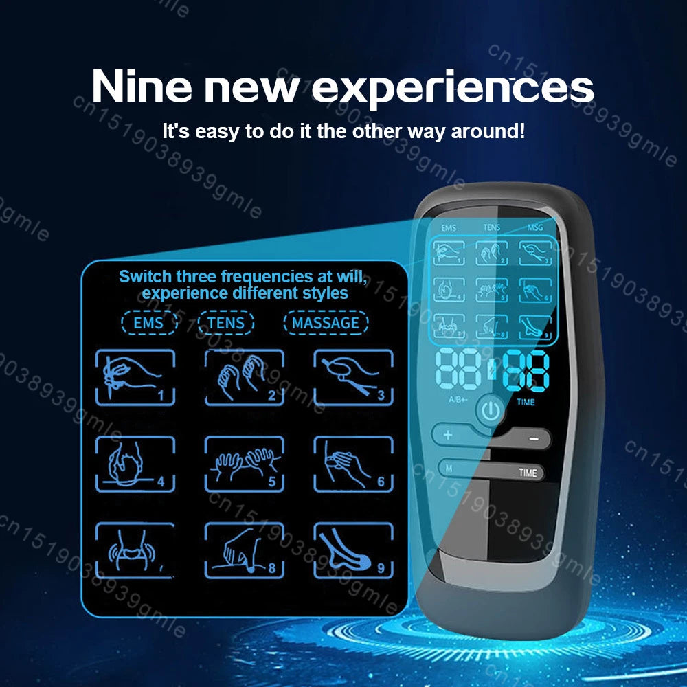 Electric Muscle Stimulator with EMS TENS Unit USB Mini