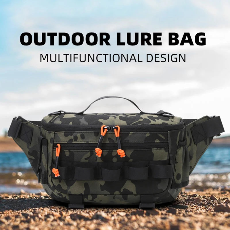 Fishing Bag Chest Waist Tactical Molle Nylon