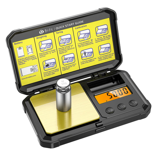 Digital Jewelry Scale Pocket with 200g Precision 0.01g Calibration