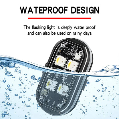 Wireless Strobe Lights with LED RGB Set