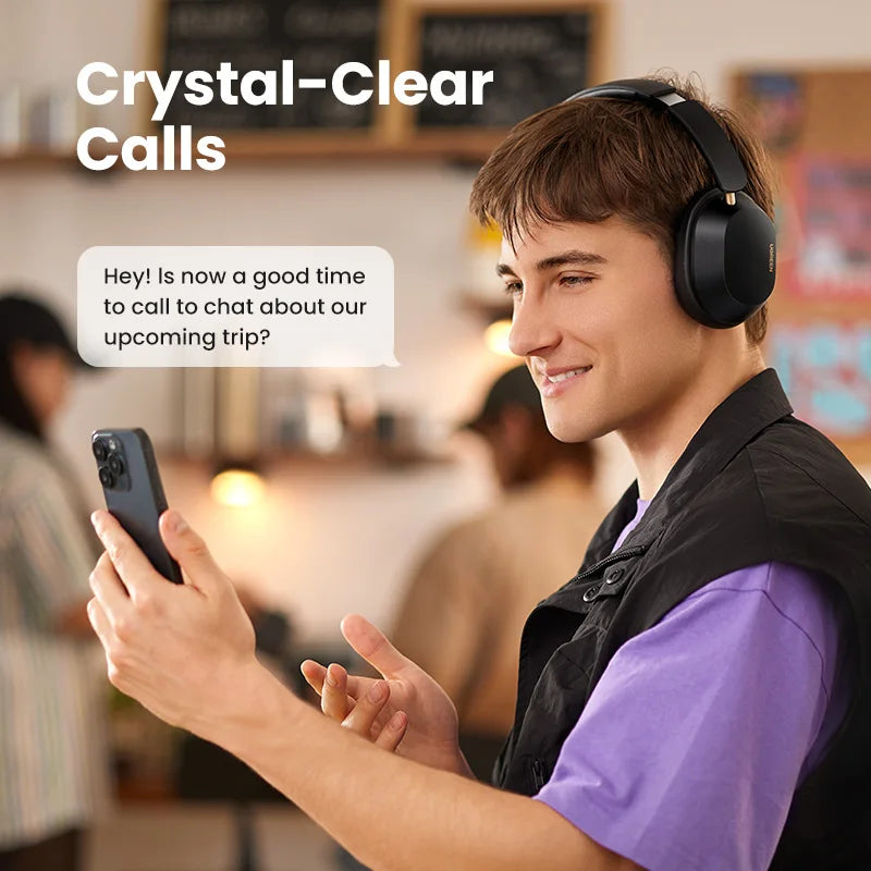 Wireless Bluetooth Headphones with Noise Cancelling