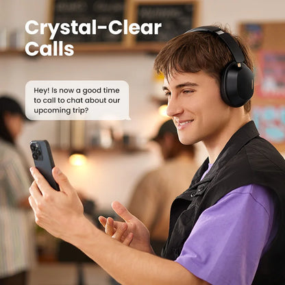 Wireless Bluetooth Headphones with Noise Cancelling