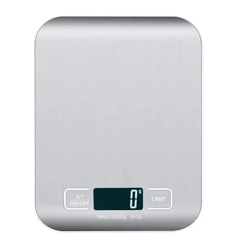 Kitchen Scale Digital with Stainless Steel LED Precision