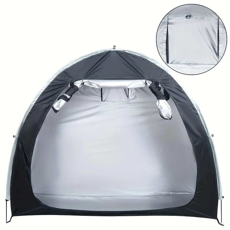 Bike Tent Storage Oxford Silver-Coated