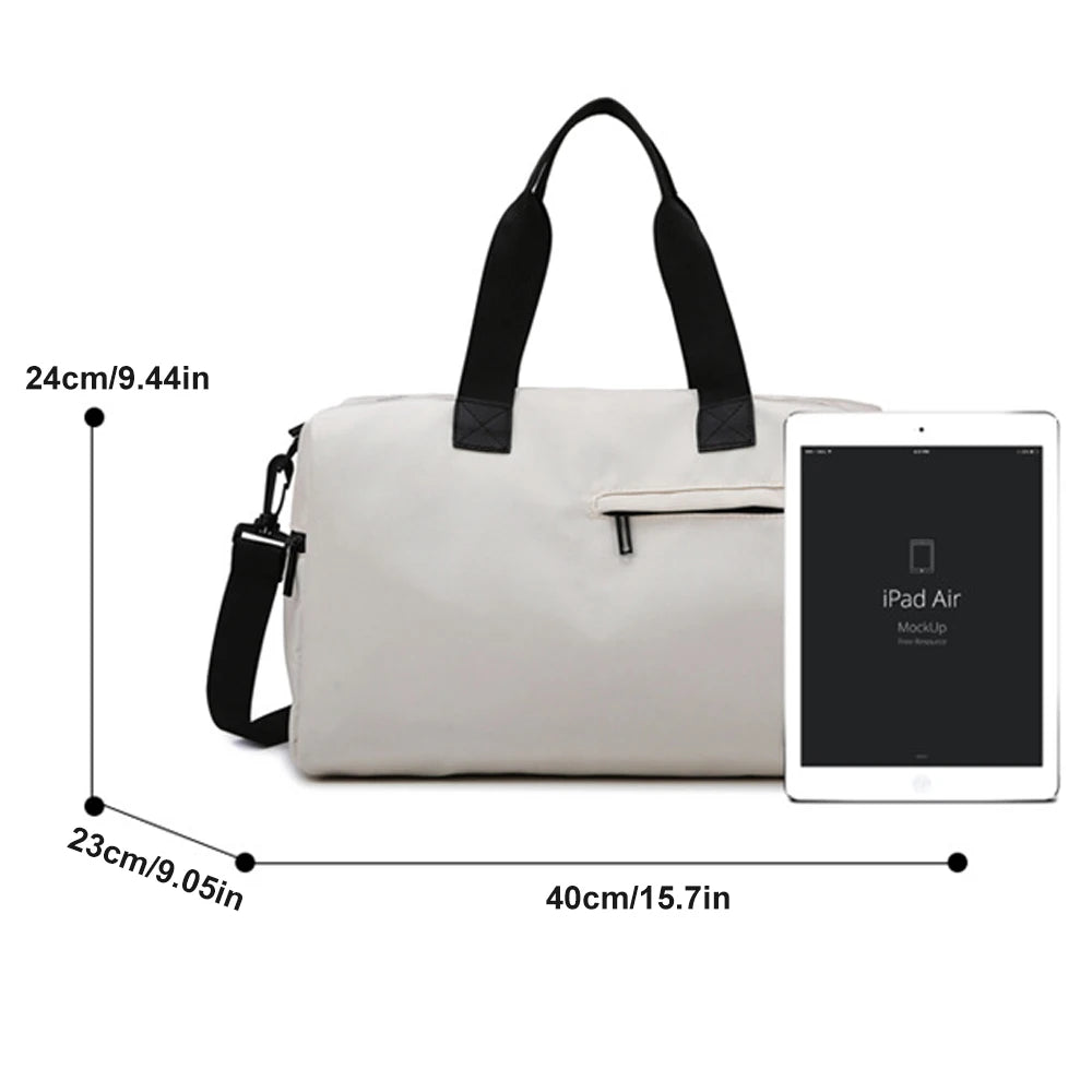 Gym Duffle Bag with Waterproof with Shoe Compartment