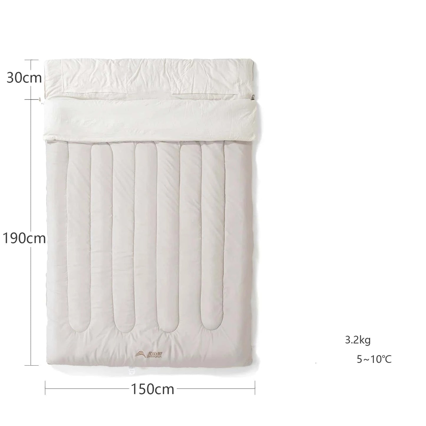 Best Camping Sleeping Bag for 2 Person with Portable Detachable Strap | Buy Online at Furniture Things Australia