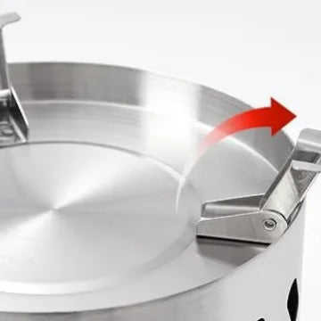 Portable Firewood Stainless Steel Camping Burner
