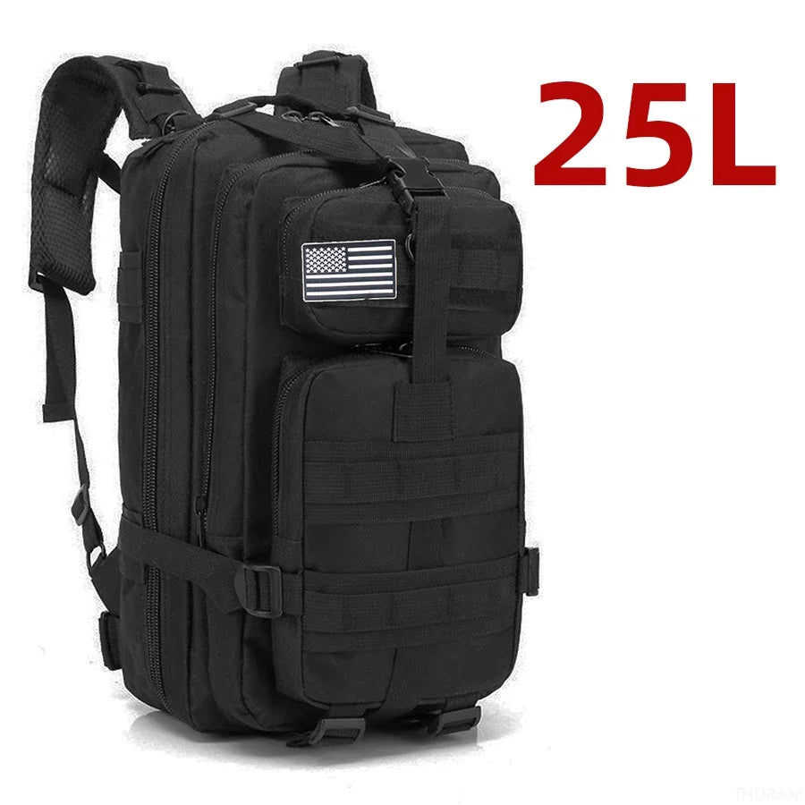Tactical Backpack with 25L Waterproof