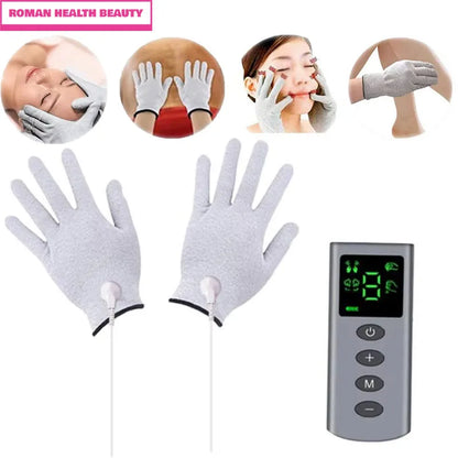 EMS Massage Gloves with Palm Muscle Stimulator
