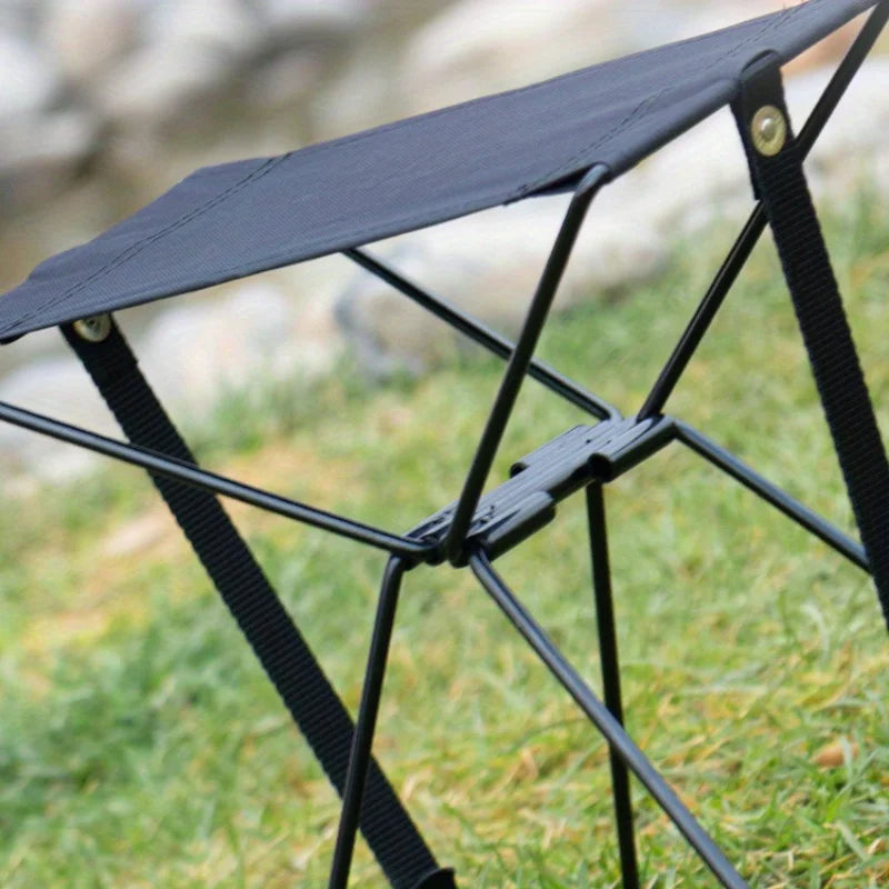 Portable Camping Iron Stool