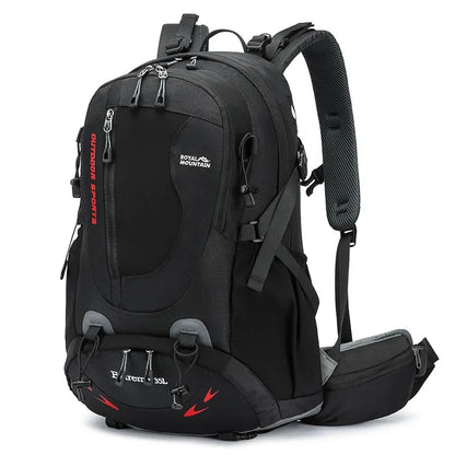Hiking Backpack with 35L Waterproof Cushion Nylon