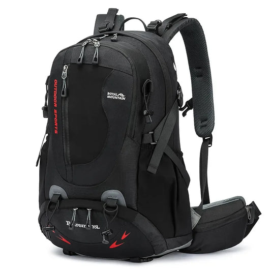 Hiking Backpack with 35L Waterproof Cushion Nylon