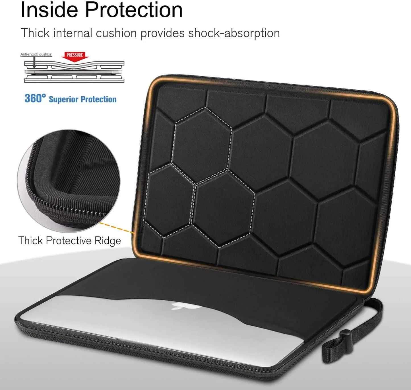 Laptop Sleeve Shockproof EVA 13-Inch Waterproof Case
