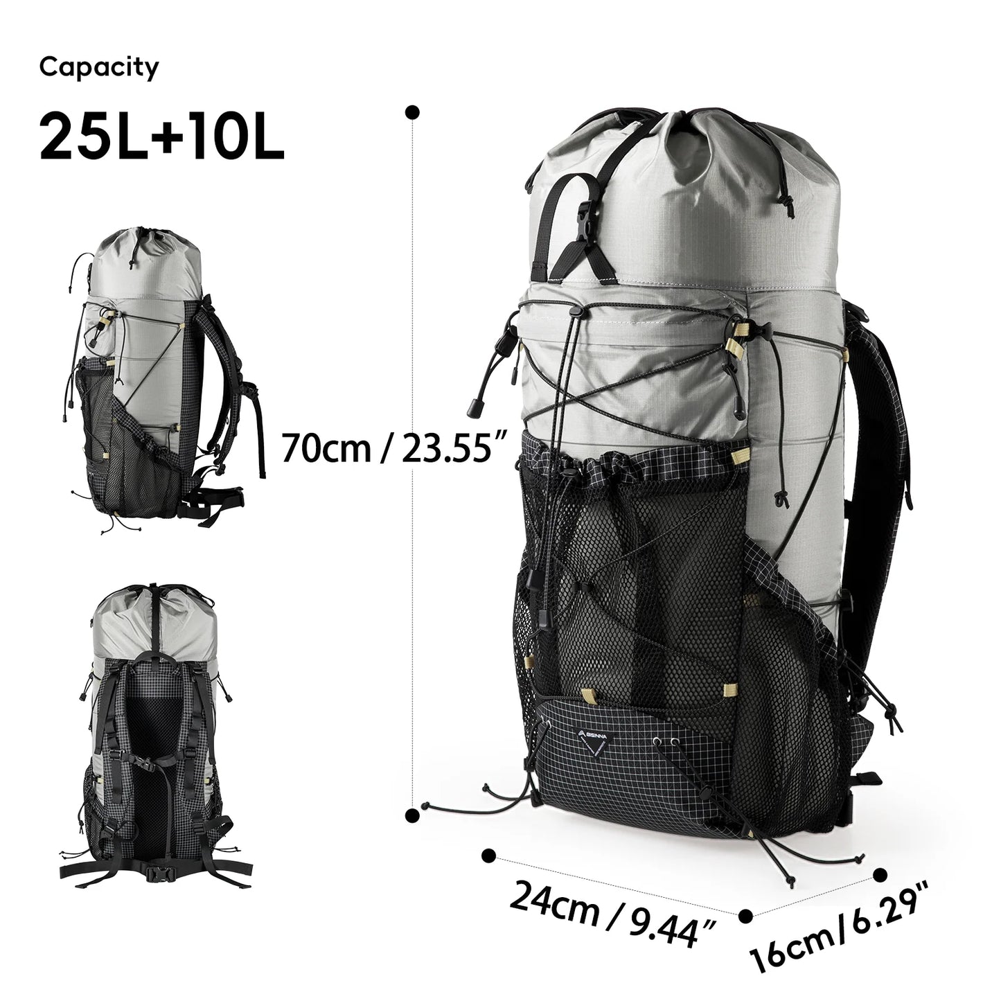 Camping Backpack with Ultralight 35L