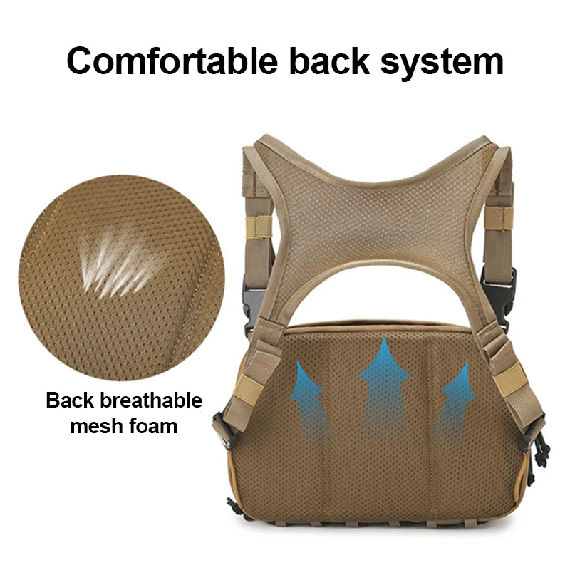 Multi-Pocket Tactical Fishing Vest