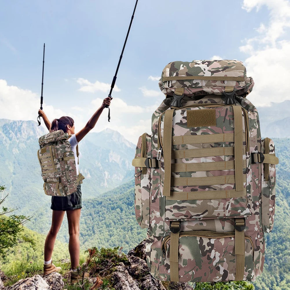 Mountaineering Waterproof Tactical Backpack