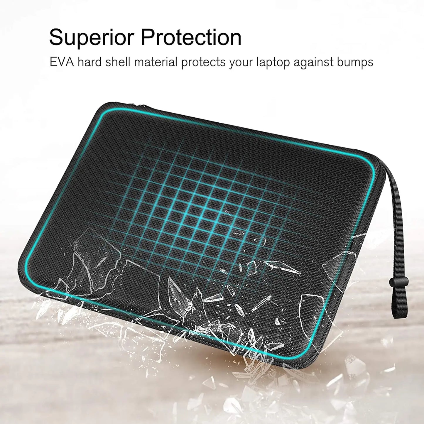 Laptop Sleeve Shockproof EVA 13-Inch Waterproof Case
