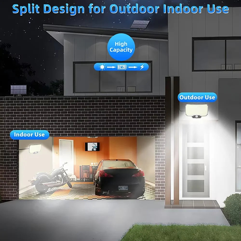 Solar Security Light Motion Sensor 234 LED