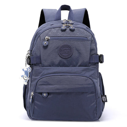 Backpack with Nylon Waterproof Blue