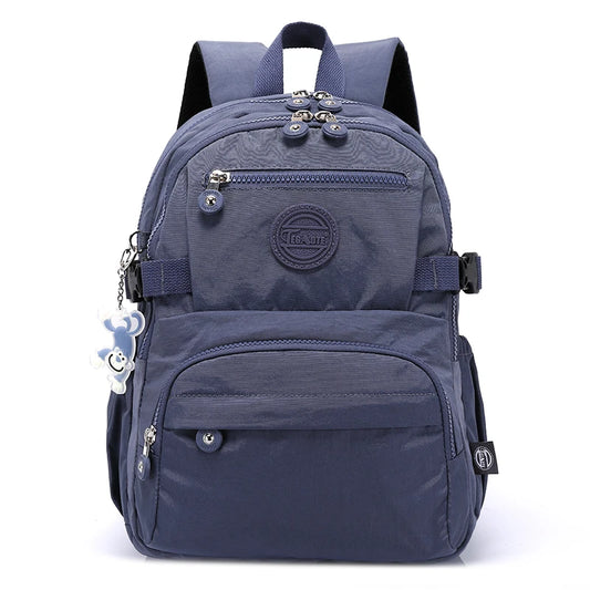 Backpack with Nylon Waterproof Blue