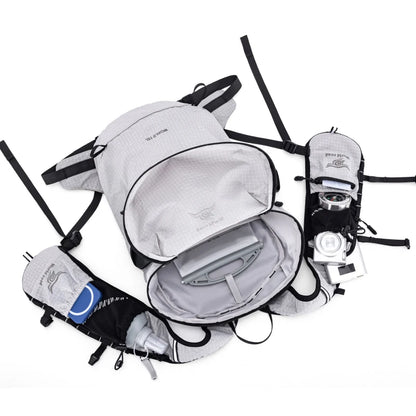 Hiking Backpack with Lightweight Waterproof Nylon