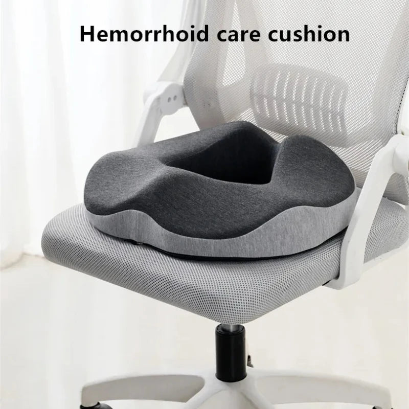 Seat Cushion Memory Foam Donut Orthopedic Comfort