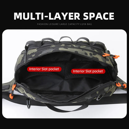 Fishing Bag Chest Waist Tactical Molle Nylon