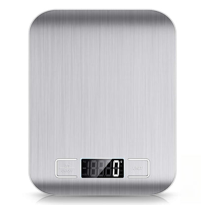 Kitchen Scale Digital 10kg LCD Stainless Steel