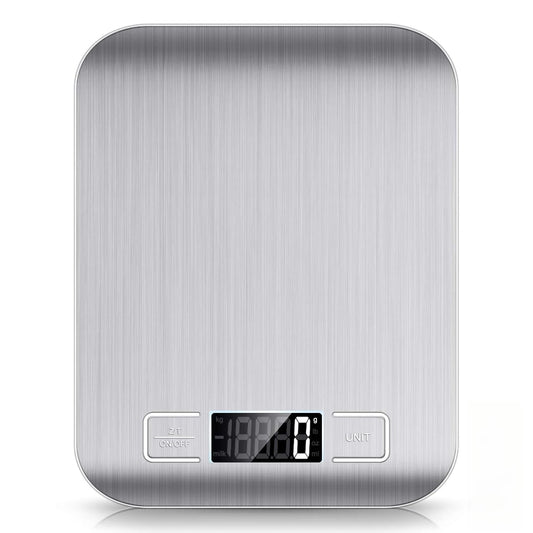 Kitchen Scale Digital 10kg LCD Stainless Steel