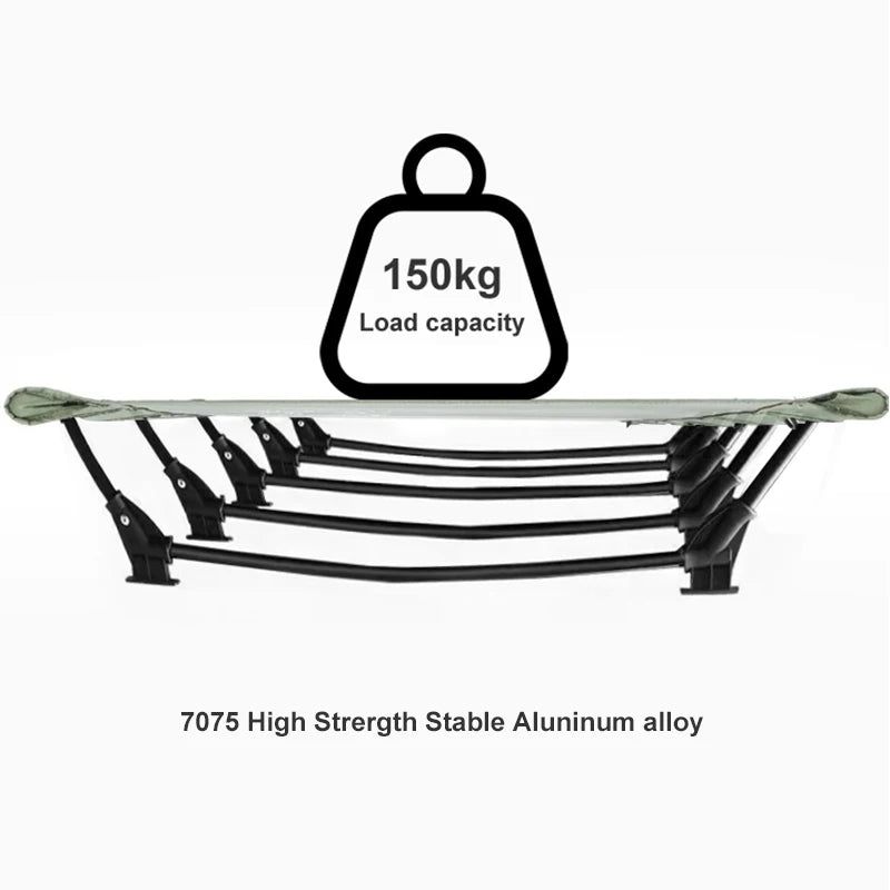 Camping Cot Folding Ultralight Portable Outdoor Bed
