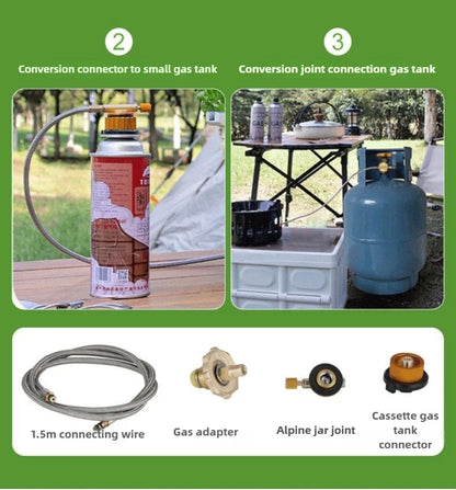 Camping Stove 9-Core High-Power Gas Burner