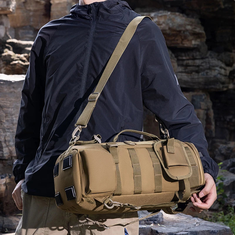 Fishing Backpack with Pole Seat