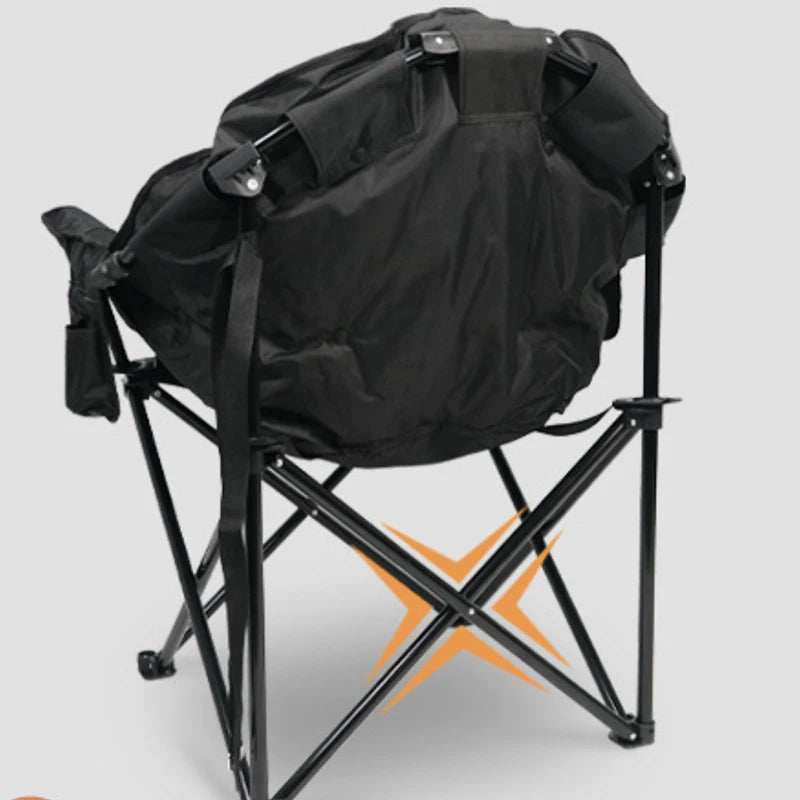 Heated Oversized Folding Camping Chair