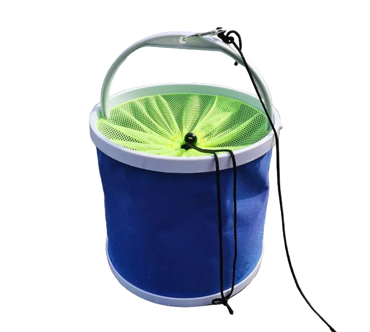 Multifunctional Folding Bucket Net with Handle
