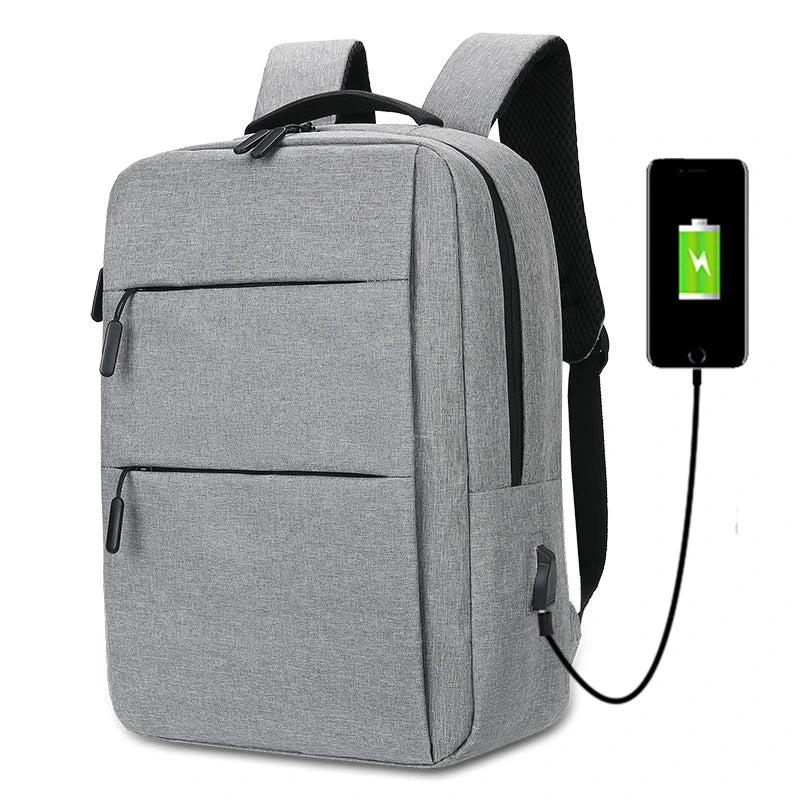 Laptop Backpack with Multi Layer Zipper Business Travel