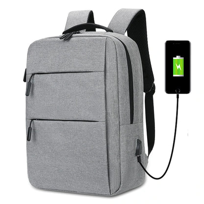 Laptop Backpack with Multi Layer Zipper Business Travel