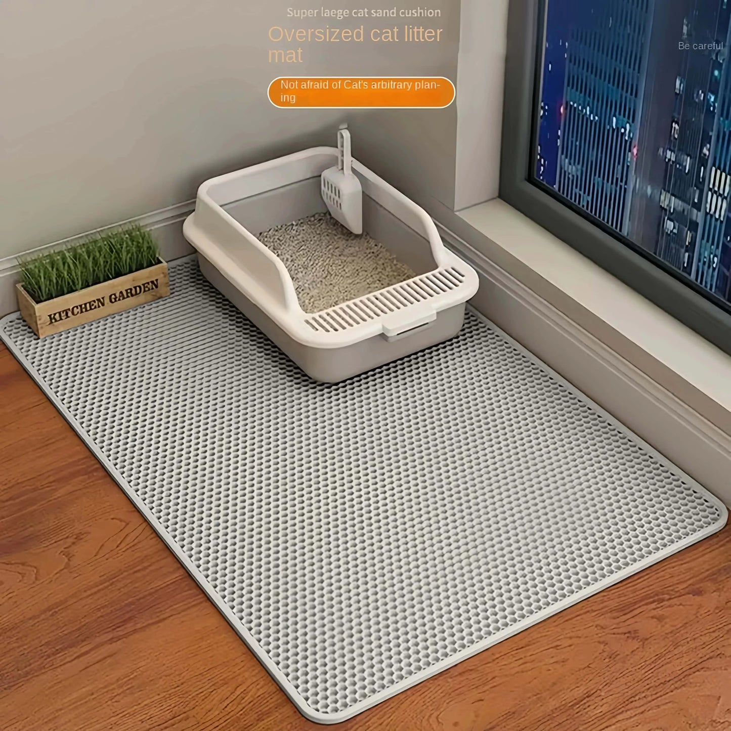 Best Waterproof Cat Litter Mat Grey | Buy Online at Furniture Things Australia