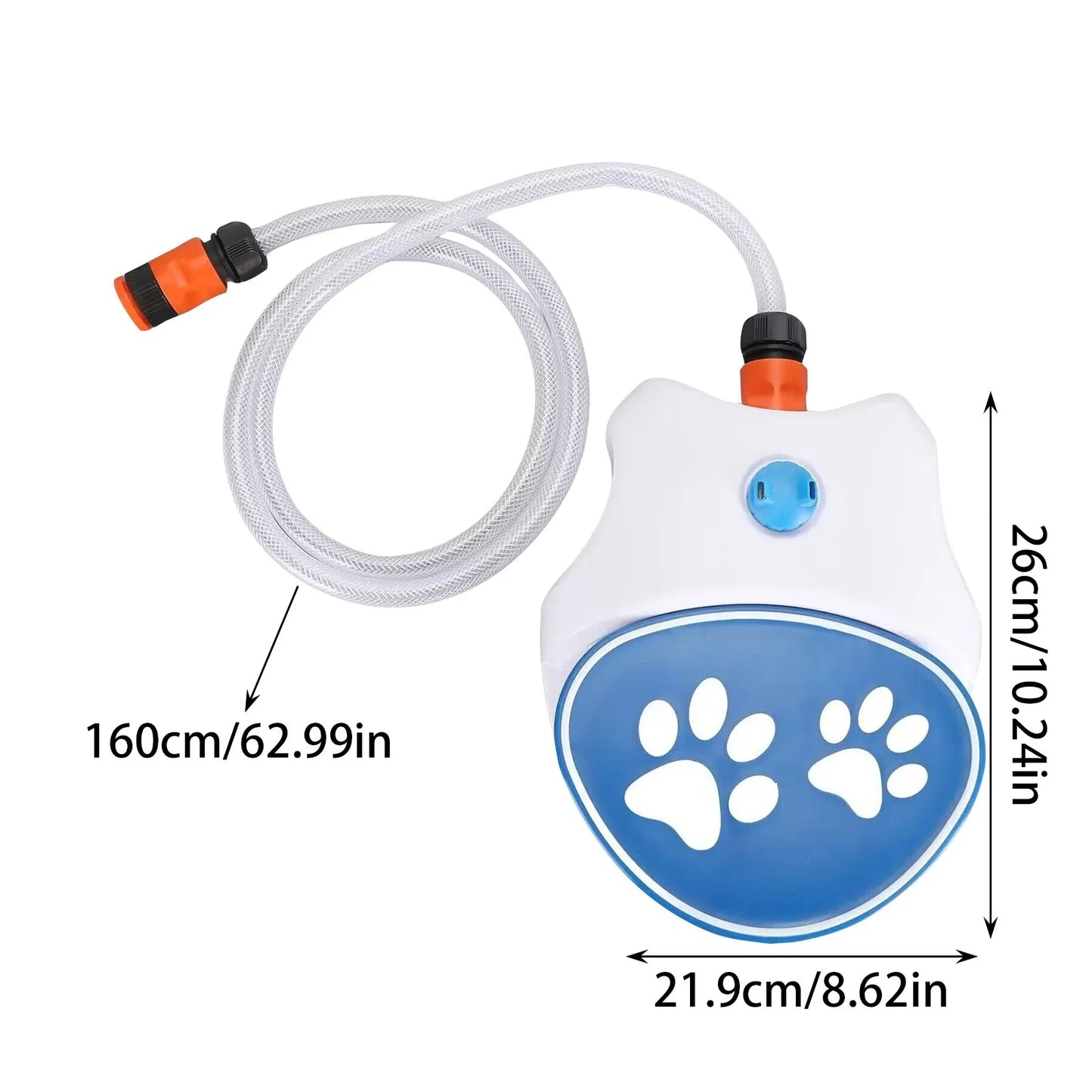 Dog Water Dispenser Foot Pedal Outdoor Drinking Fountain