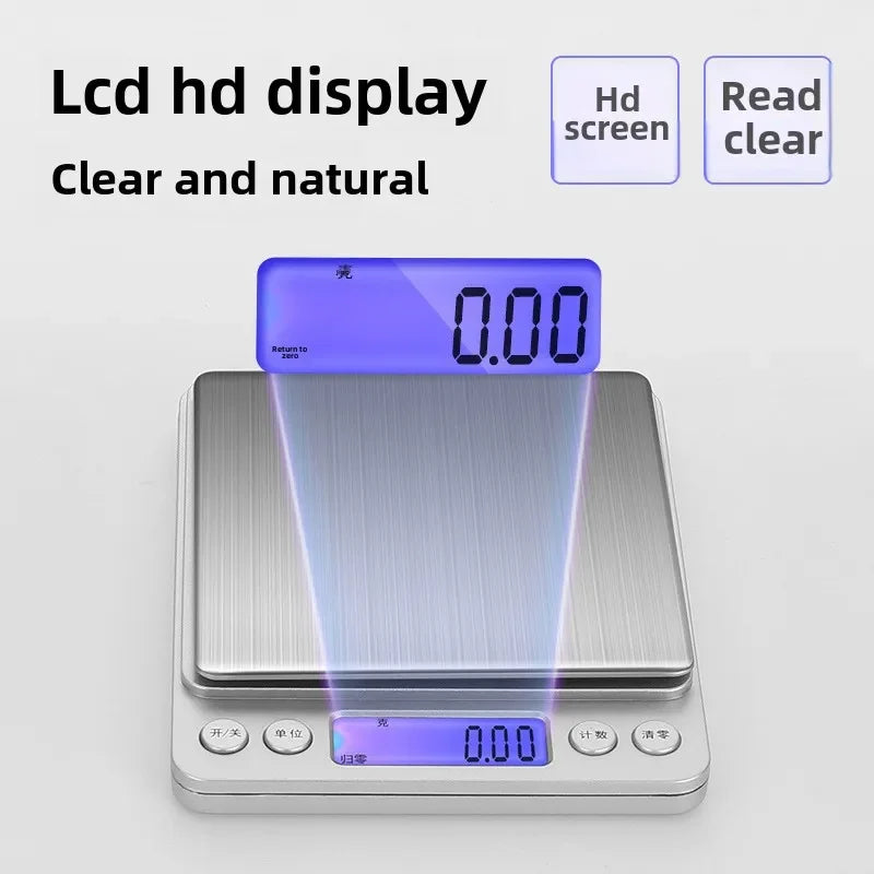 Coffee Digital Scale with Precision USB Rechargeable