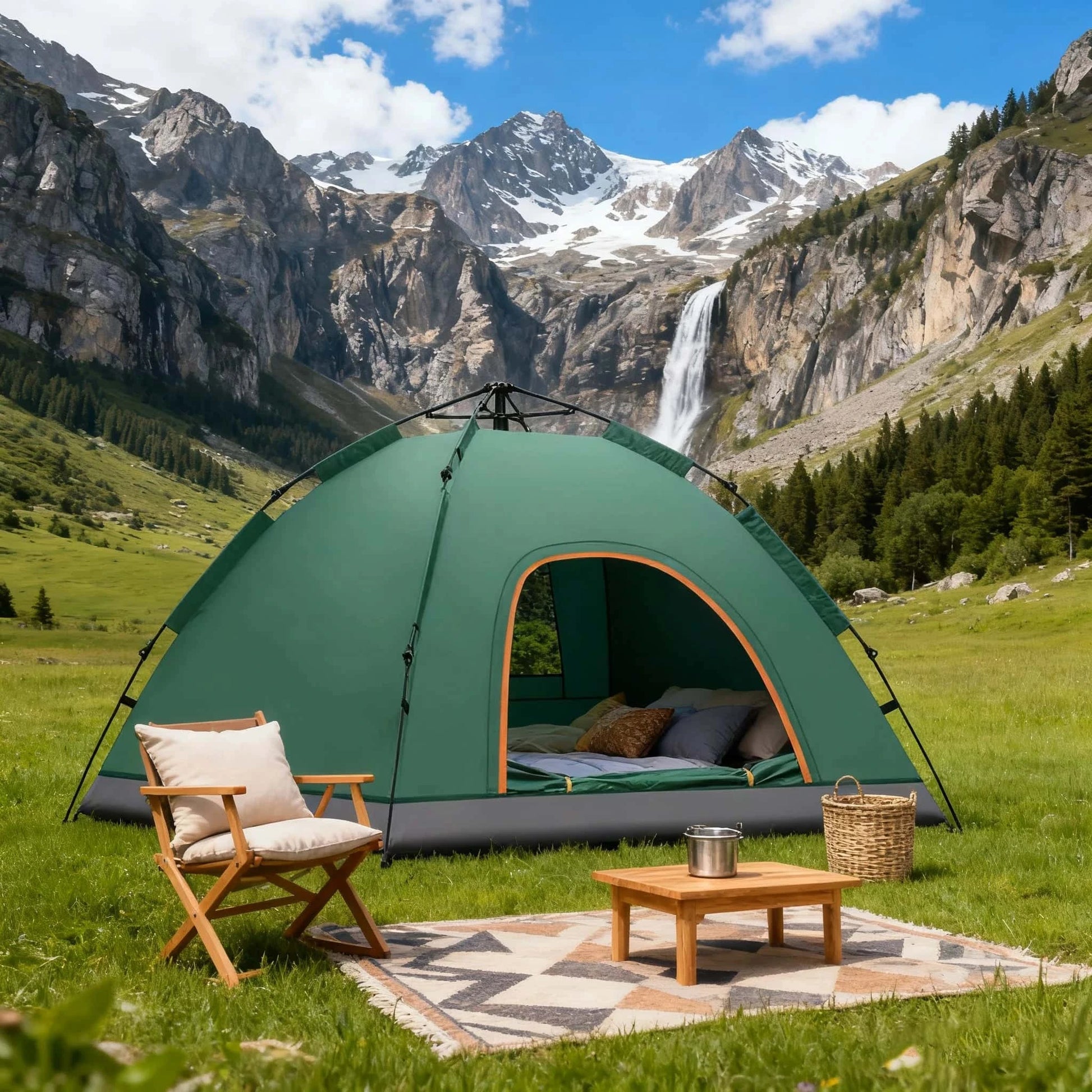 Best Camping Tent with Automatic Quick Open Two Person | Buy Online at Furniture Things Australia